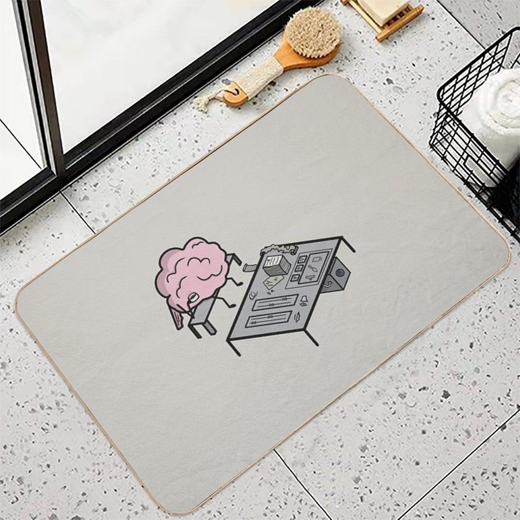 Everything Is All Right  Long-Lasting Bath Mat