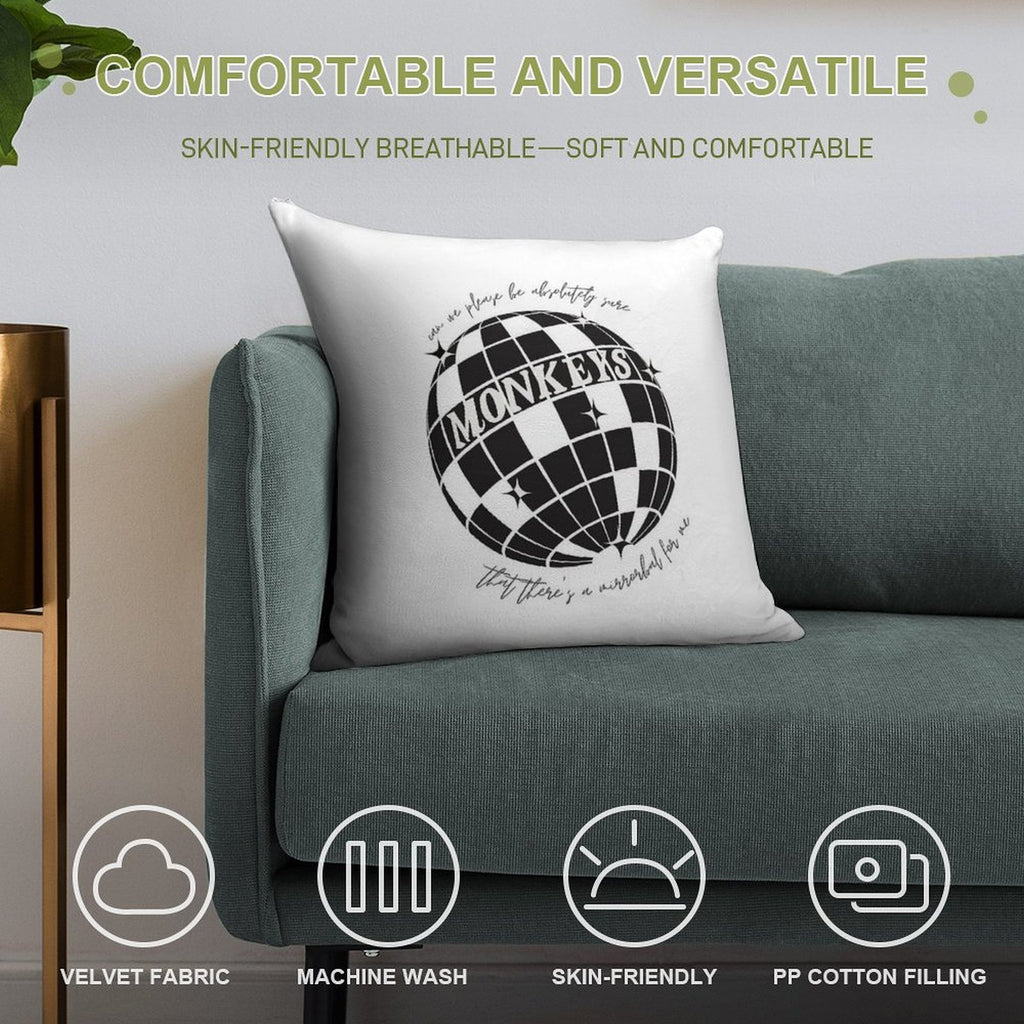 Arctic Monkeys Mirrorball Soft Easy Maintenance Throw Pillow