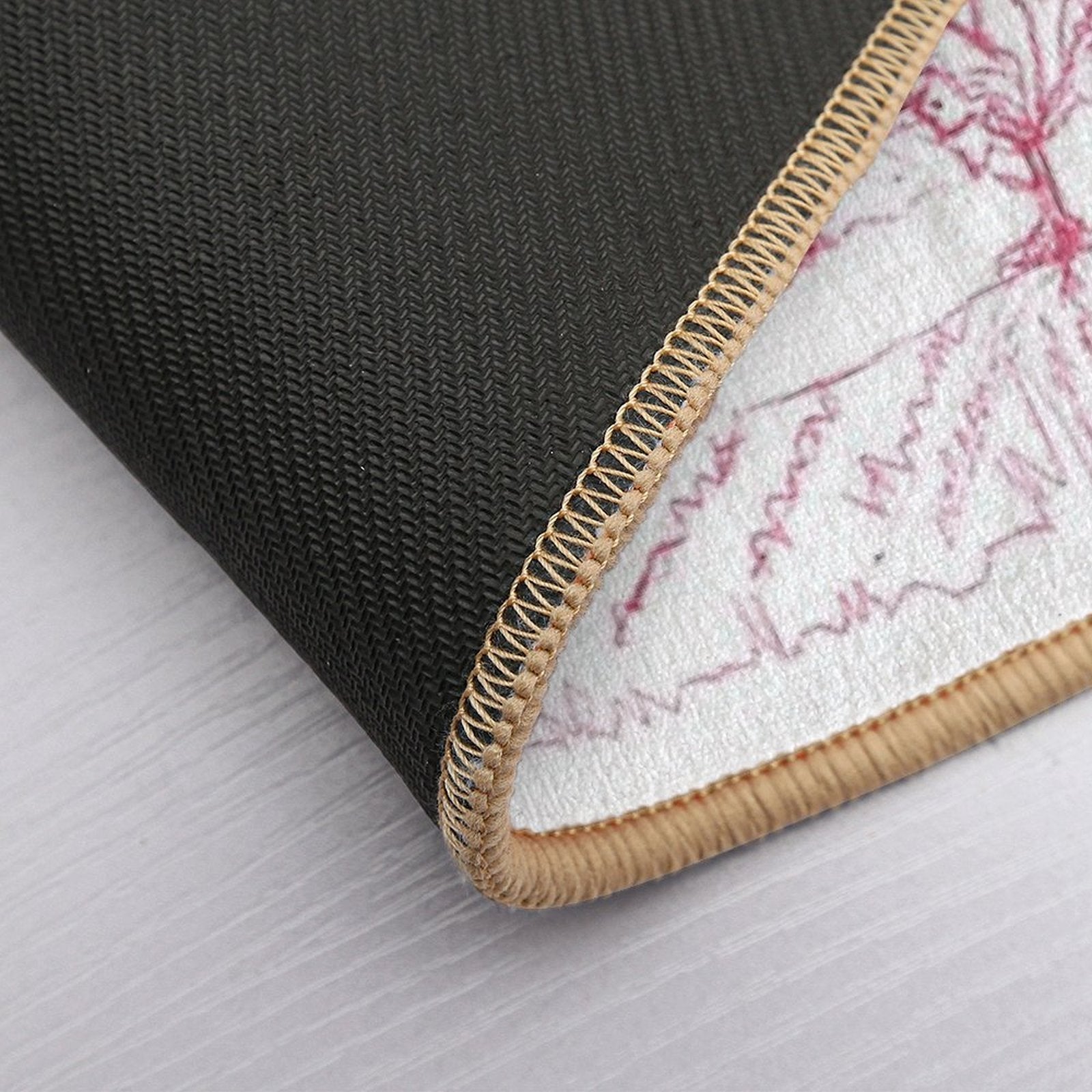 Farm House in Valleys  Non-Slip Bath Mat