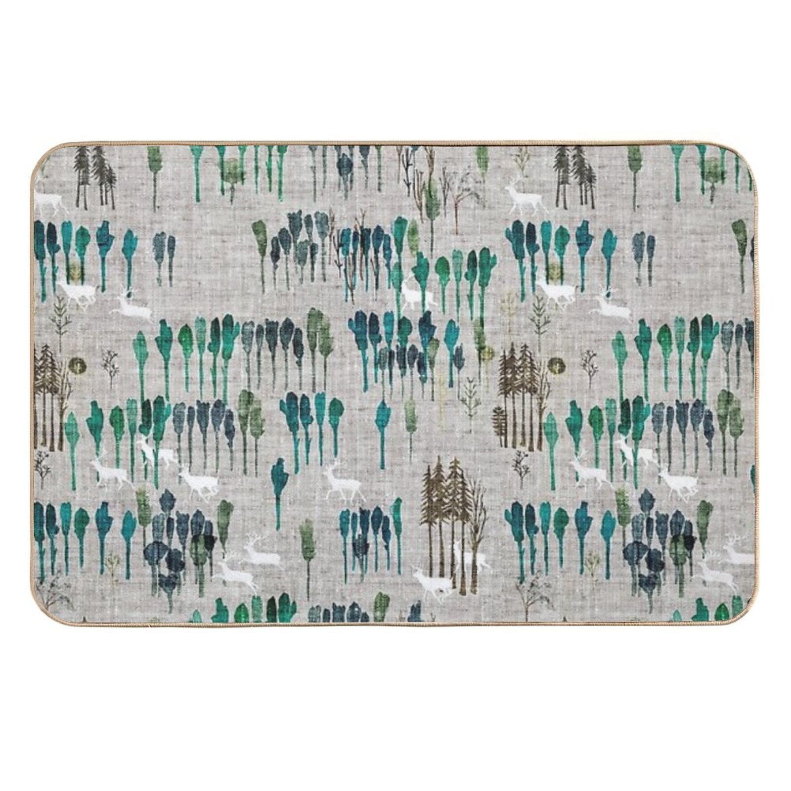 Deep Forest  Long-Lasting Bath Mat