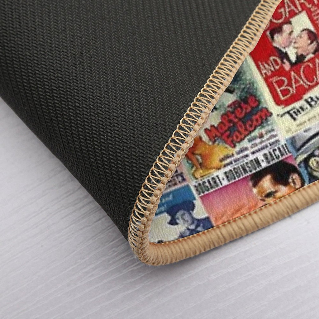 Humphrey Bogart Movie Posters  Non-Slip Bath Mat