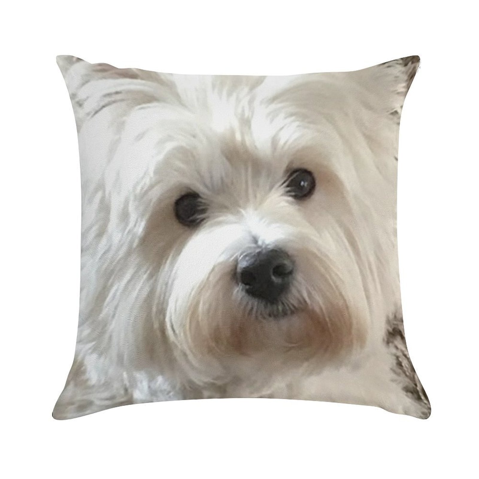 Westie Soft Anti-Pilling Throw Pillow