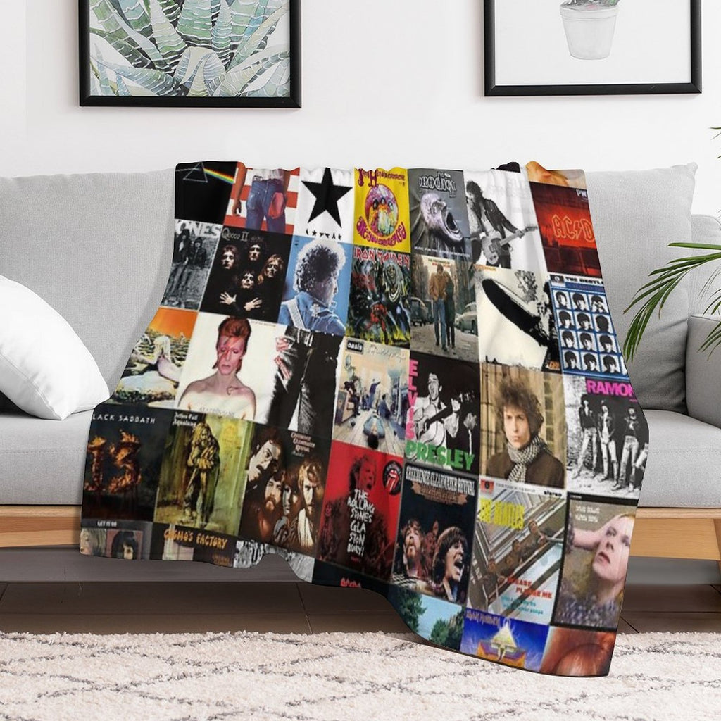 Vynil Lightweight Throw Blanket