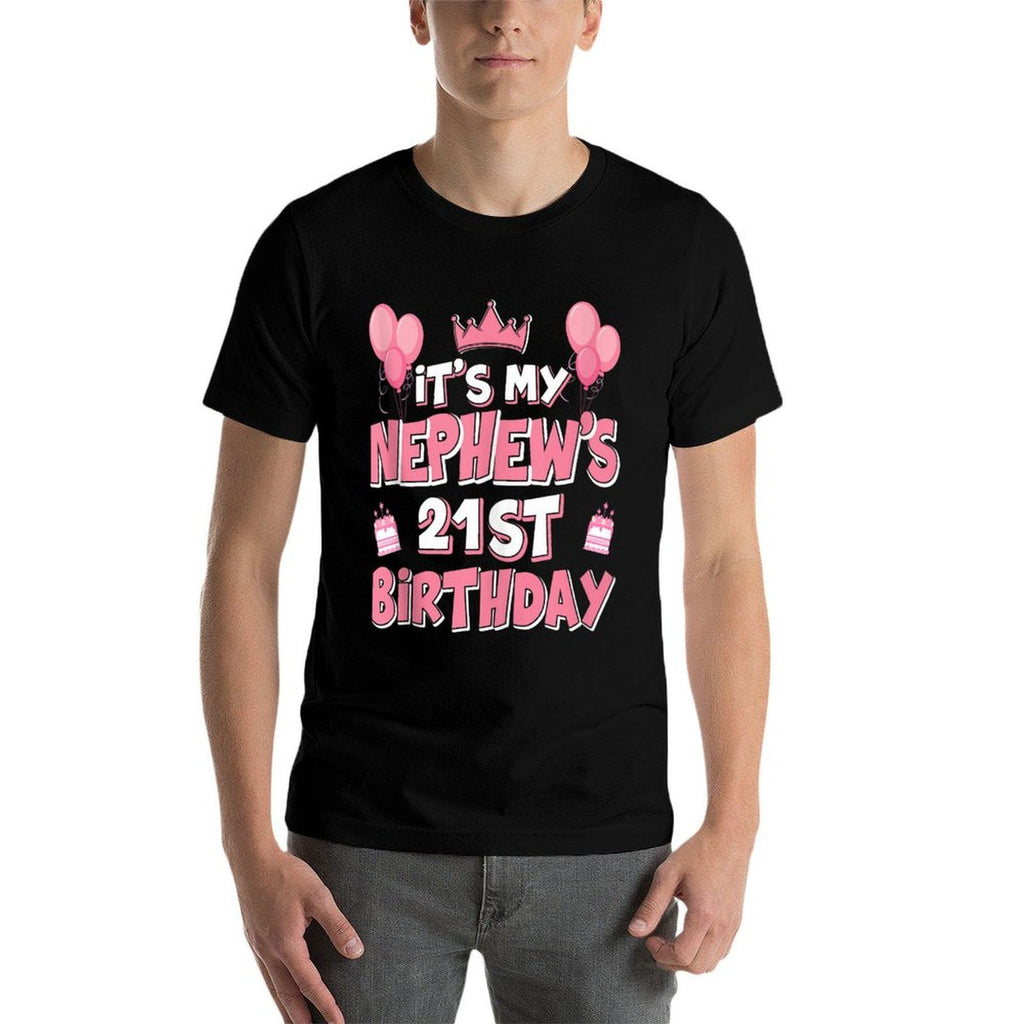 Balloons It's My Nephew's 21st Birthday 2004 21 Years Old  Moisture-wicking T-Shirt