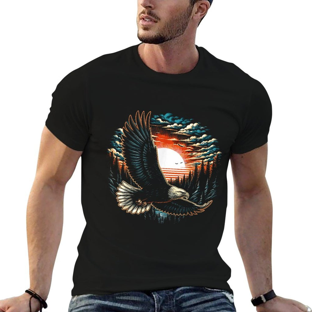Bald Eagle Forest Animal Wildlife  Relaxed-fit T-Shirt