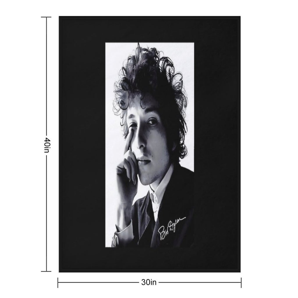 Bob Dylan Quick-dry Throw Blanket
