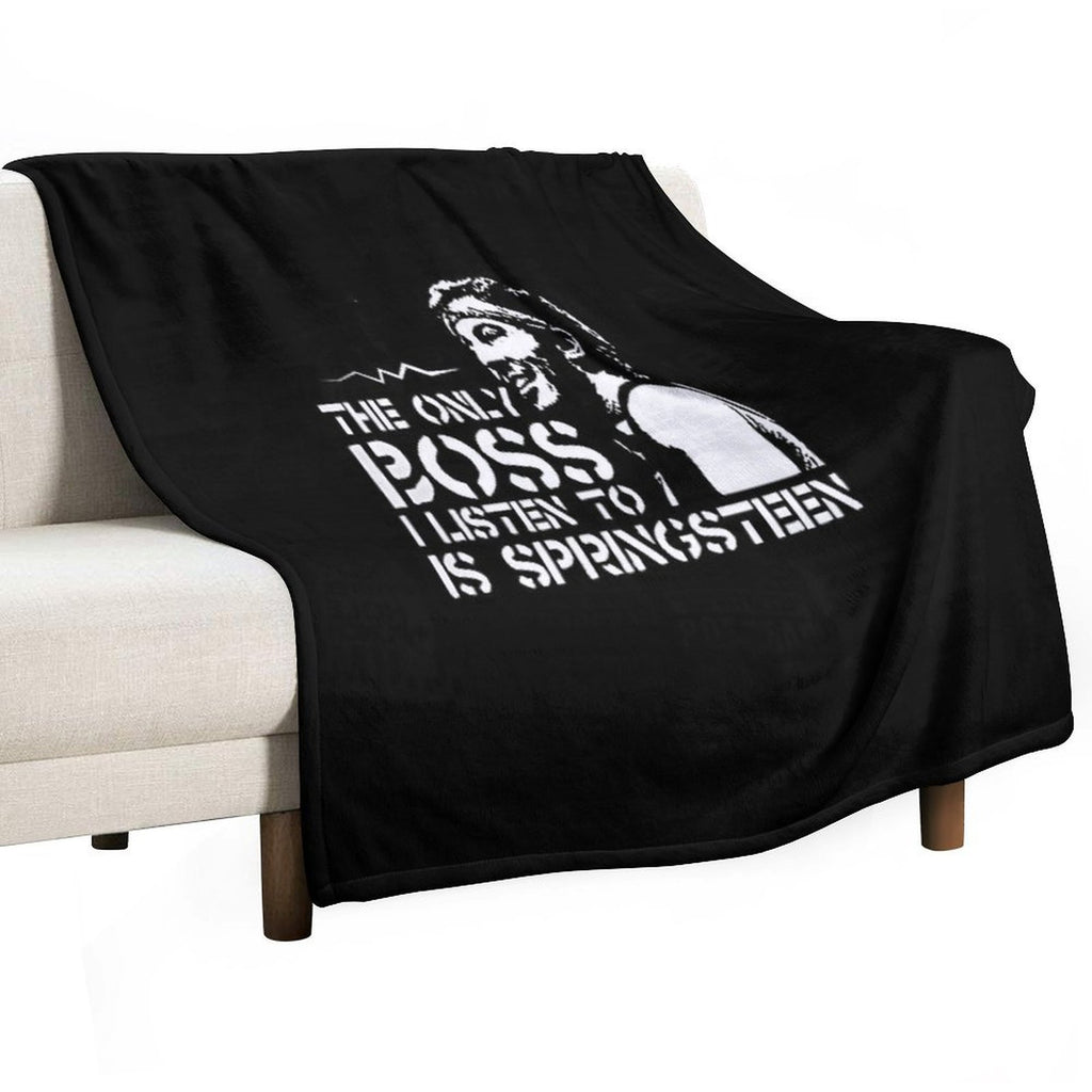 Bruce Springsteen = Born In The USA Travel-friendly Throw Blanket