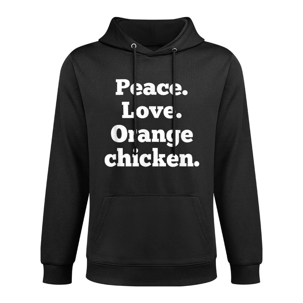 Funny Orange Chicken Chinese Food Lover Foodie Gift Meme Customizable Surface Hoodie
