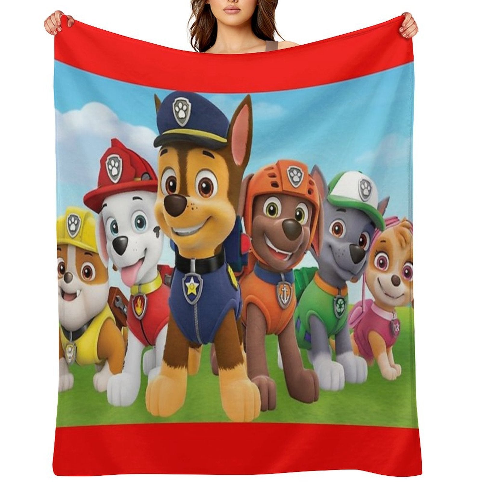 PAW PATROL Sustainable Throw Blanket