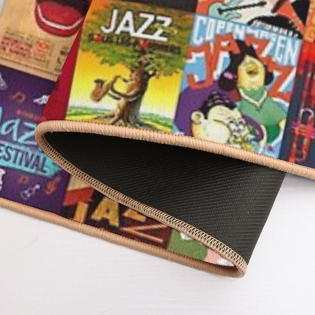 Jazz Festivals  Easy To Clean Bath Mat