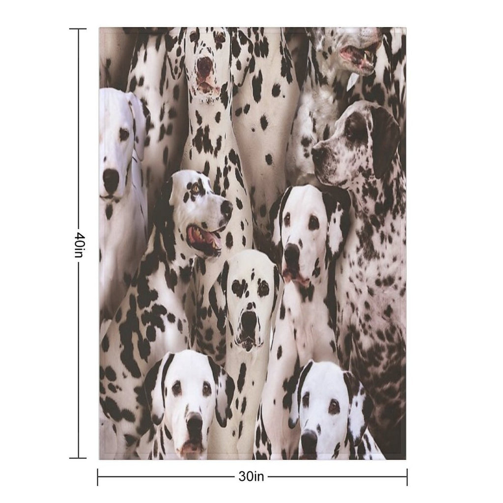 Dalmatians All-season Throw Blanket