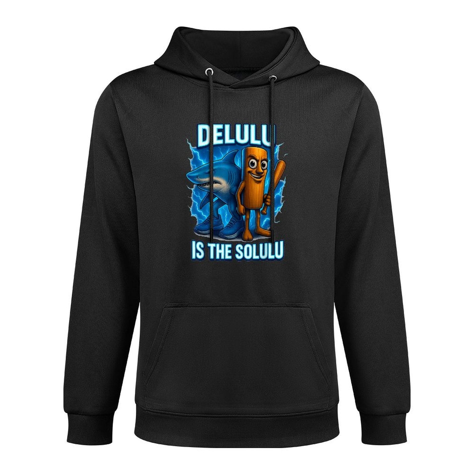 Tung Tung Tung Sahur Tralalero Tralala Funny Meme Pilling-Resistant Hoodie