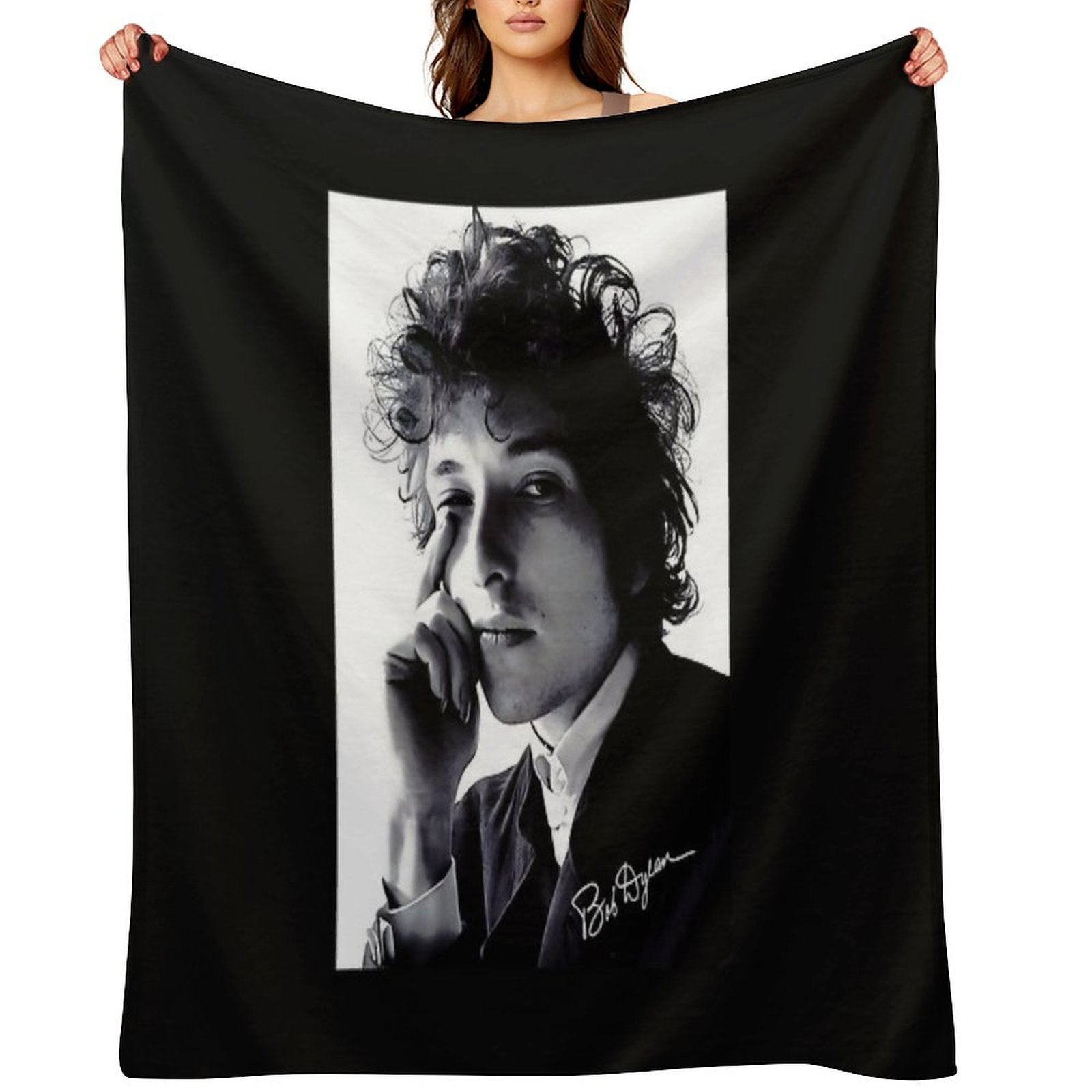 Bob Dylan Quick-dry Throw Blanket