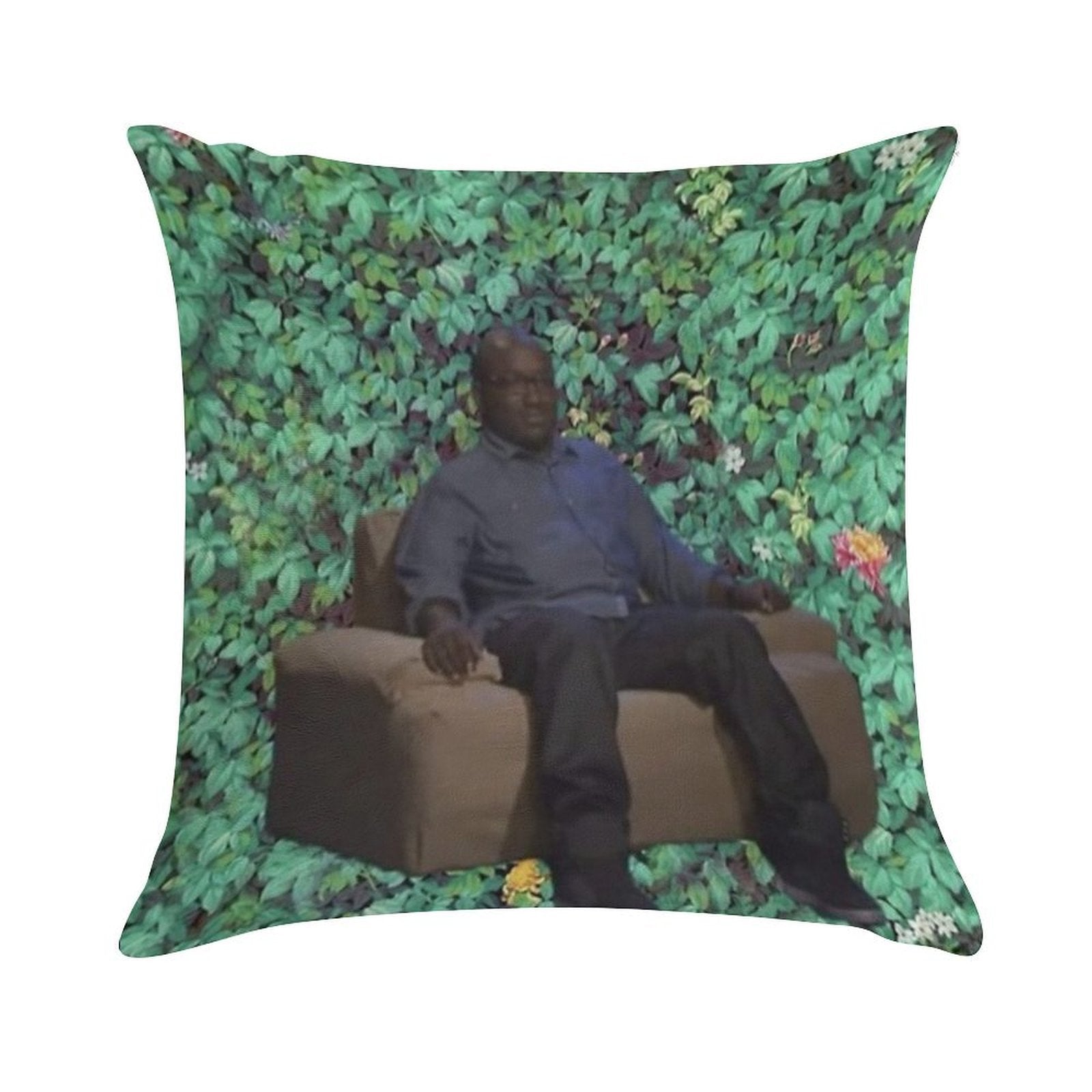 Hannibal Buress Obama Portrait Soft Home Decor Throw Pillow