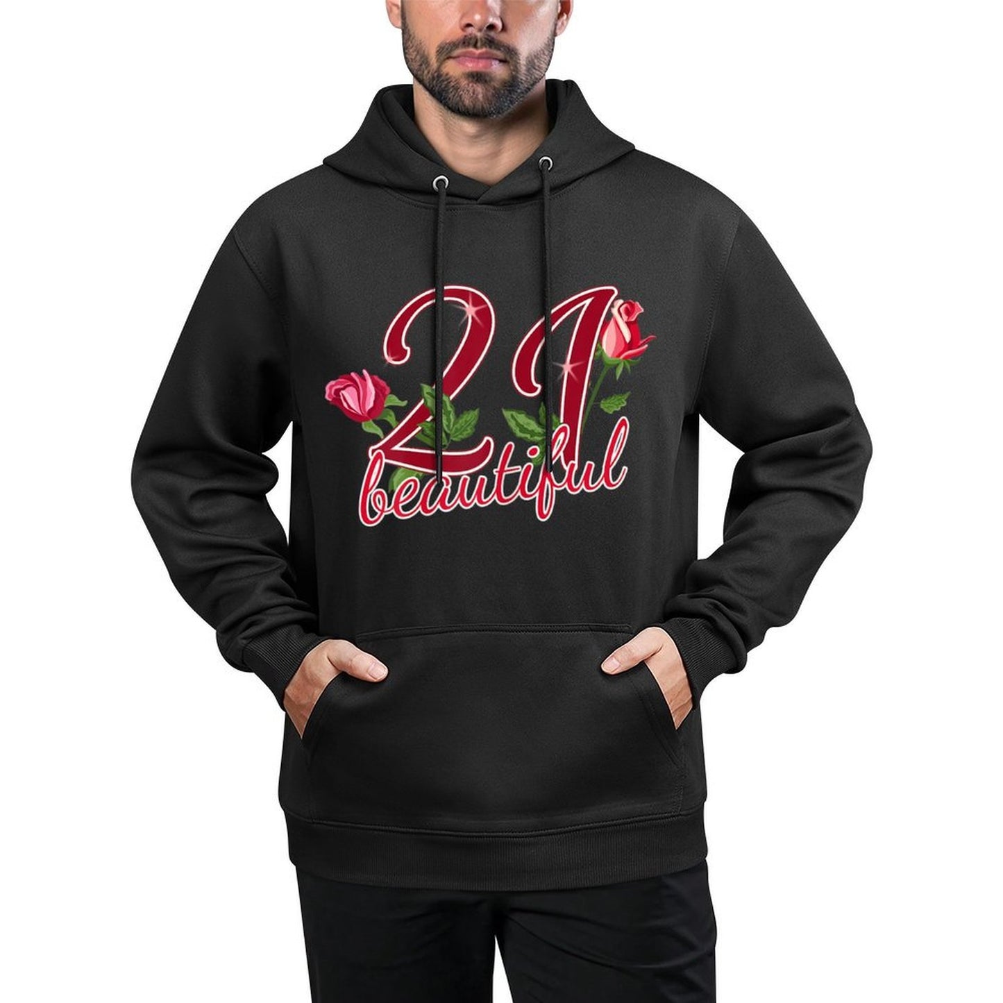 Womens 21st Birthday Women Gift 21st Birthday Moisture-Wicking Hoodie