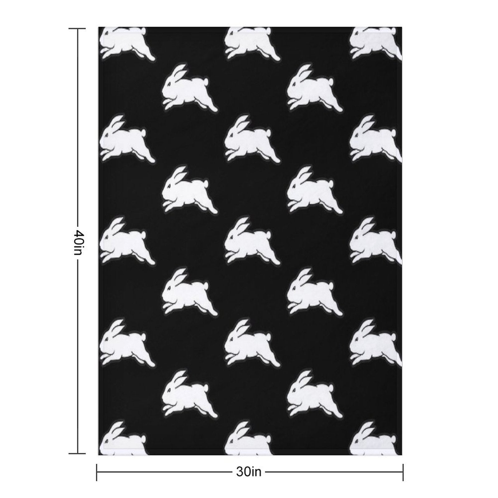 Reggie-Rabbitohs Durable Throw Blanket