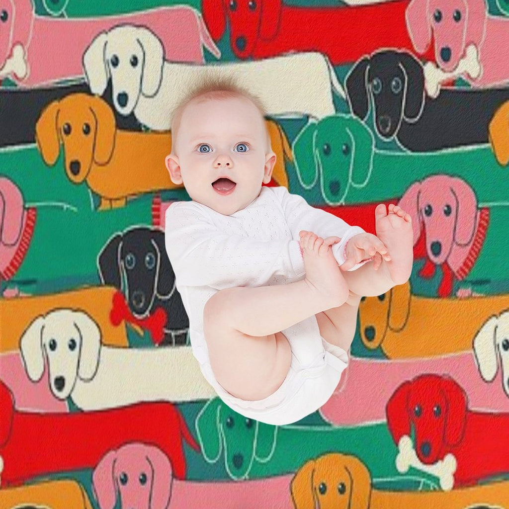 Dogs Pattern All-season Throw Blanket