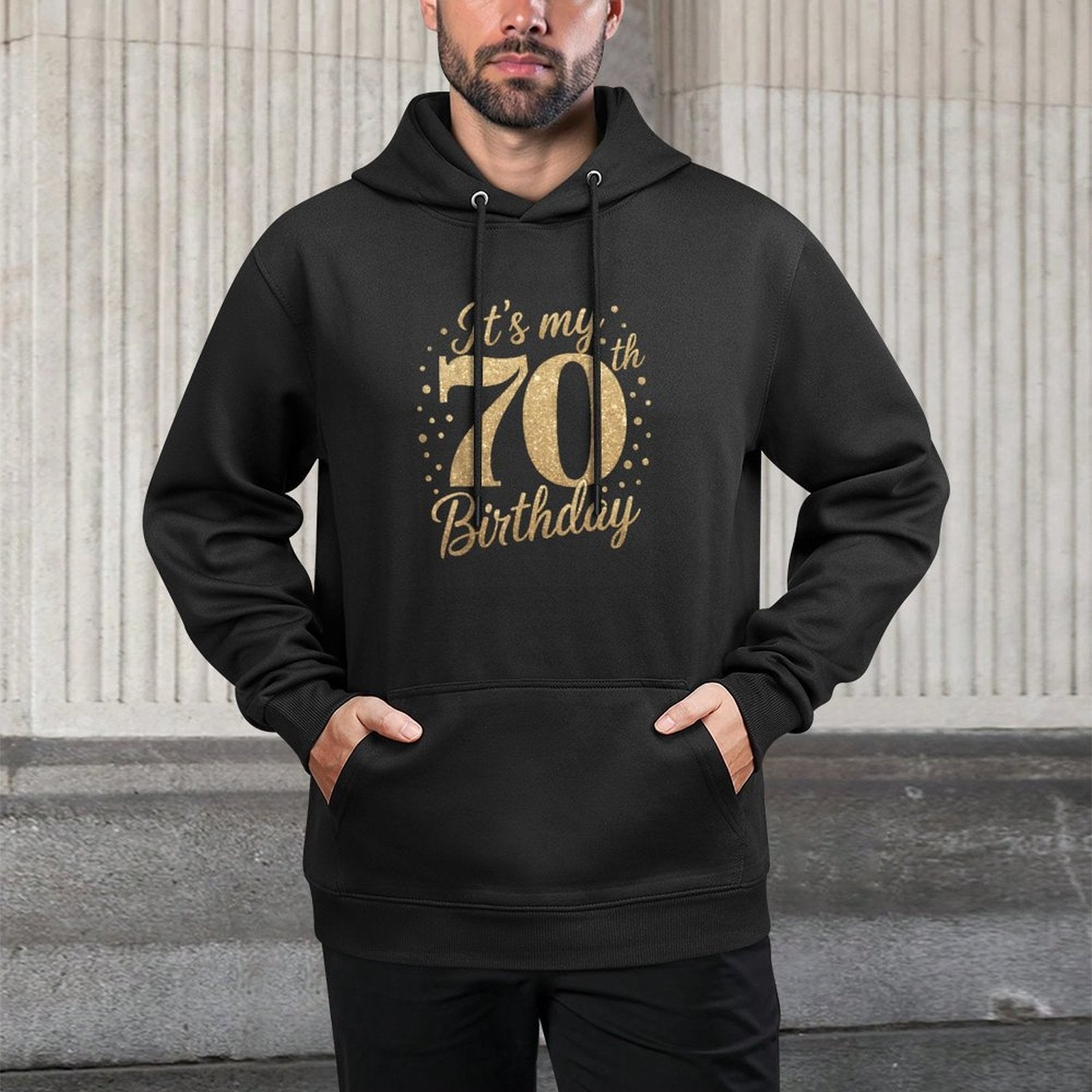 70th Birthday Decorations And Party Supplies for Women Or All-Day Comfort Hoodie