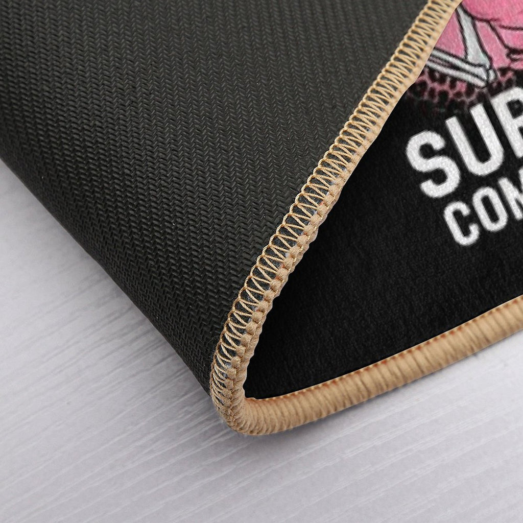 Dance Mom Surviving Comp Weekend Funny Skeleton  Stain-Proof Bath Mat