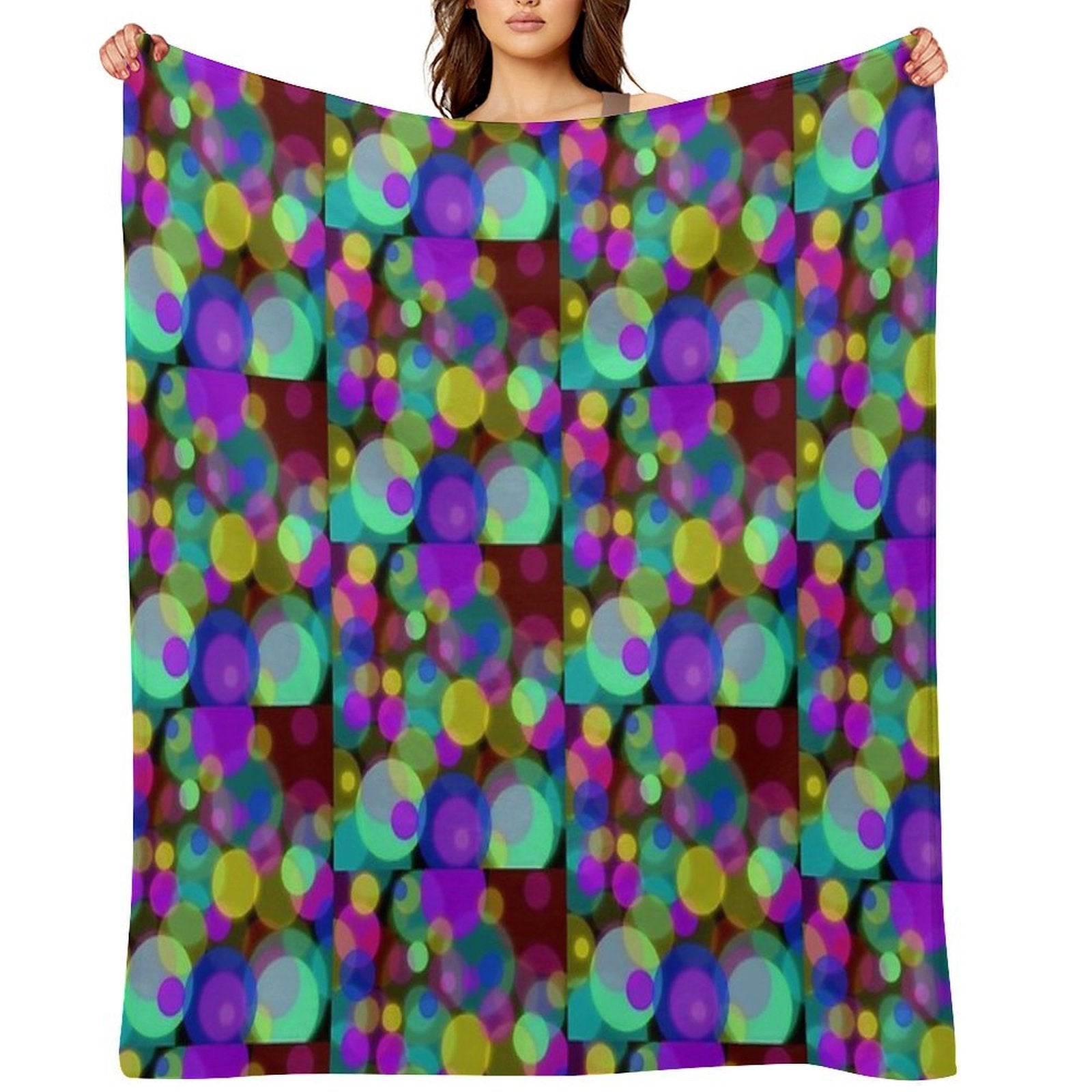 Field of Lights Gift-ready Throw Blanket