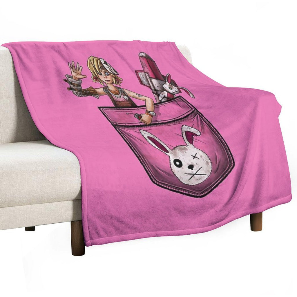 Pocket Tiny Tina - Borderlands Premium Throw Blanket