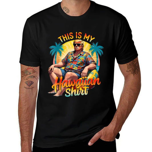 Trump 2024 This My Hawaiian Luau Costume Party Hawaii  Classic T-Shirt