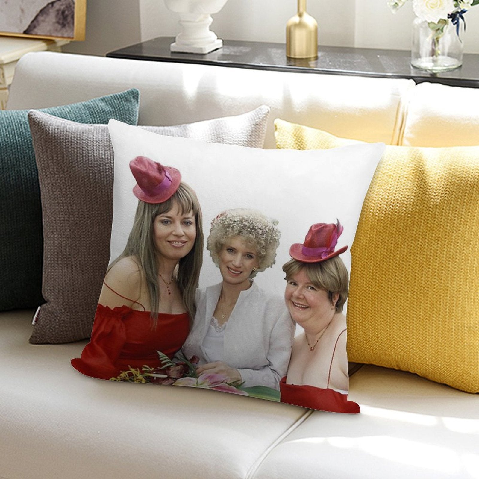 Kath And Kim Kath's Wedding Soft Anti-Pilling Throw Pillow