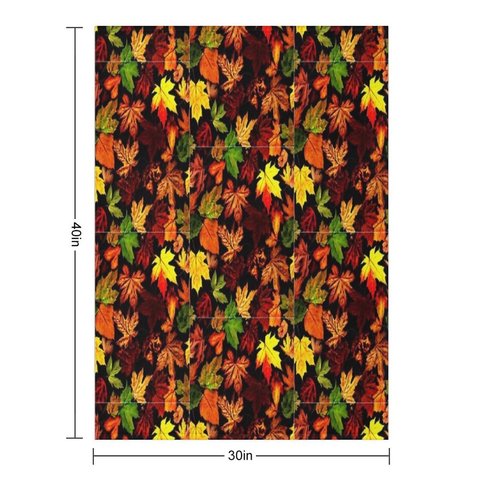 Leaf 45 Comfort Throw Blanket