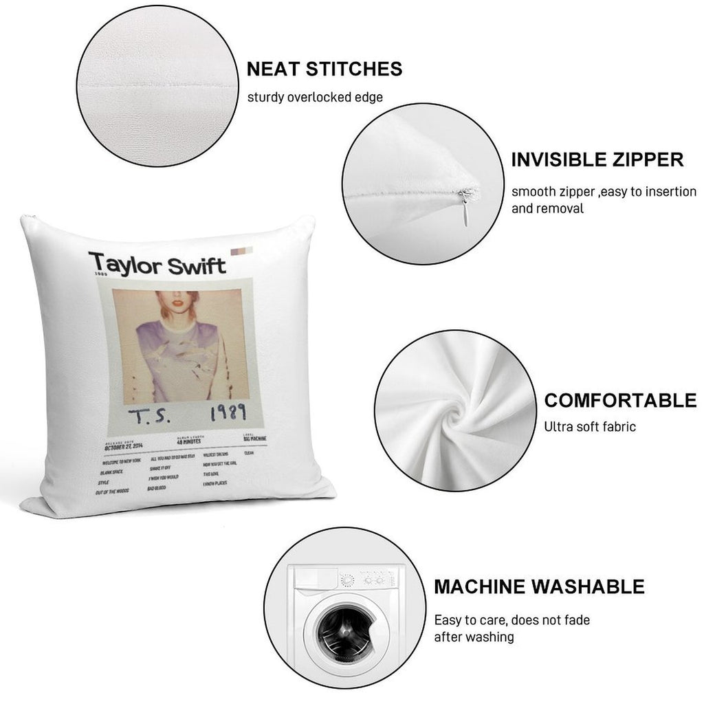 Taylor Swift - 1989 Soft Home Decor Throw Pillow