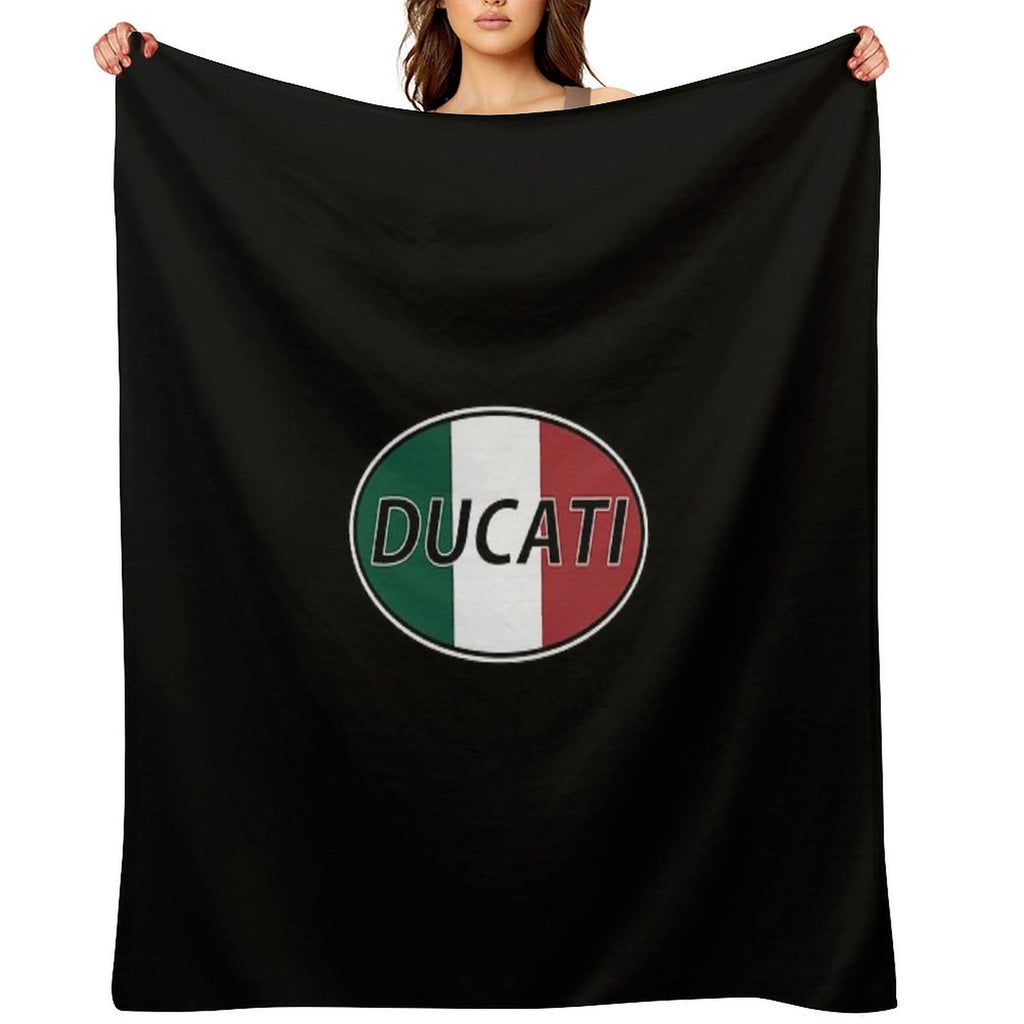 Ducati Classic T-Shirt Quick-dry Throw Blanket