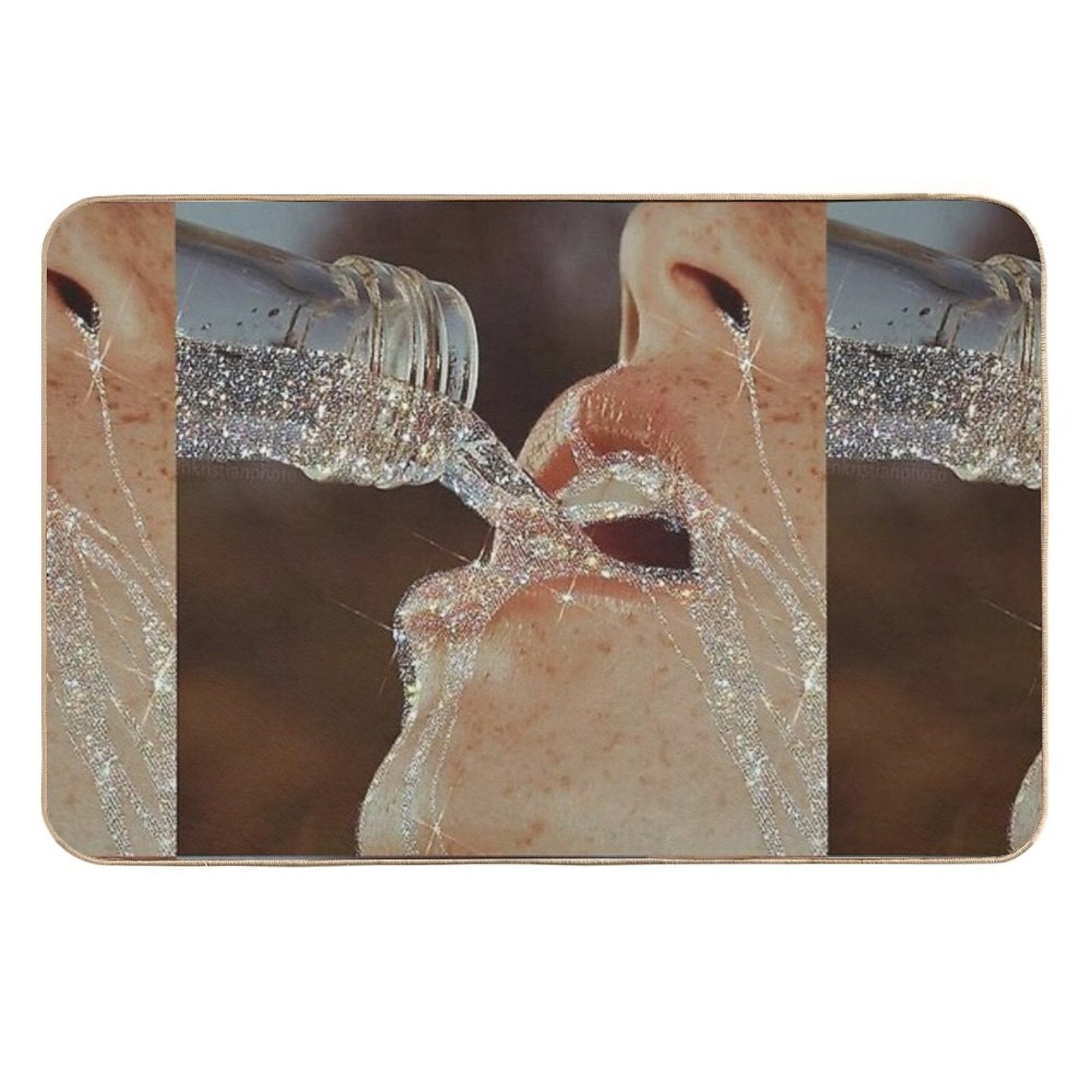 Stay Hydrated  Eco-Friendly Bath Mat