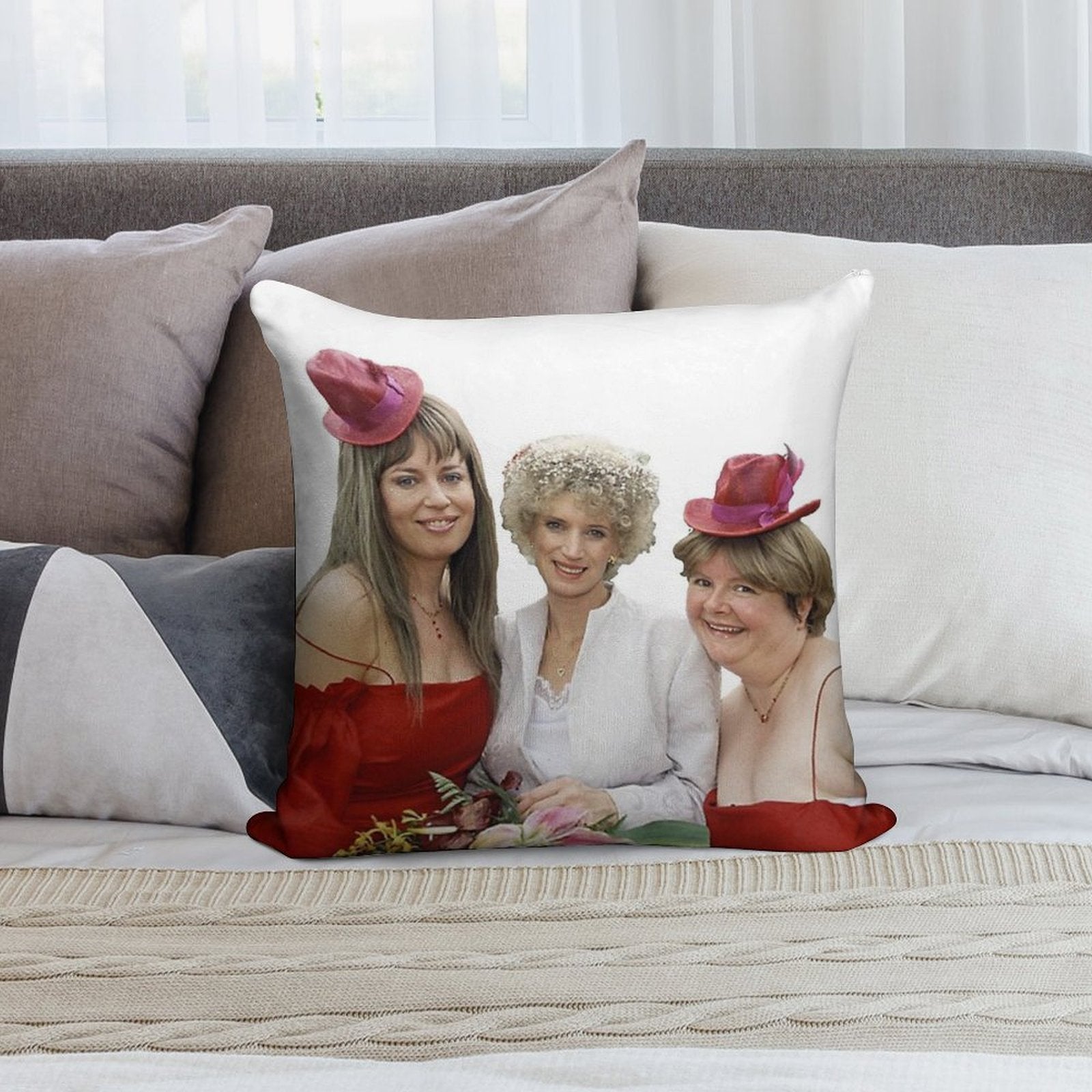 Kath And Kim Kath's Wedding Soft Anti-Pilling Throw Pillow