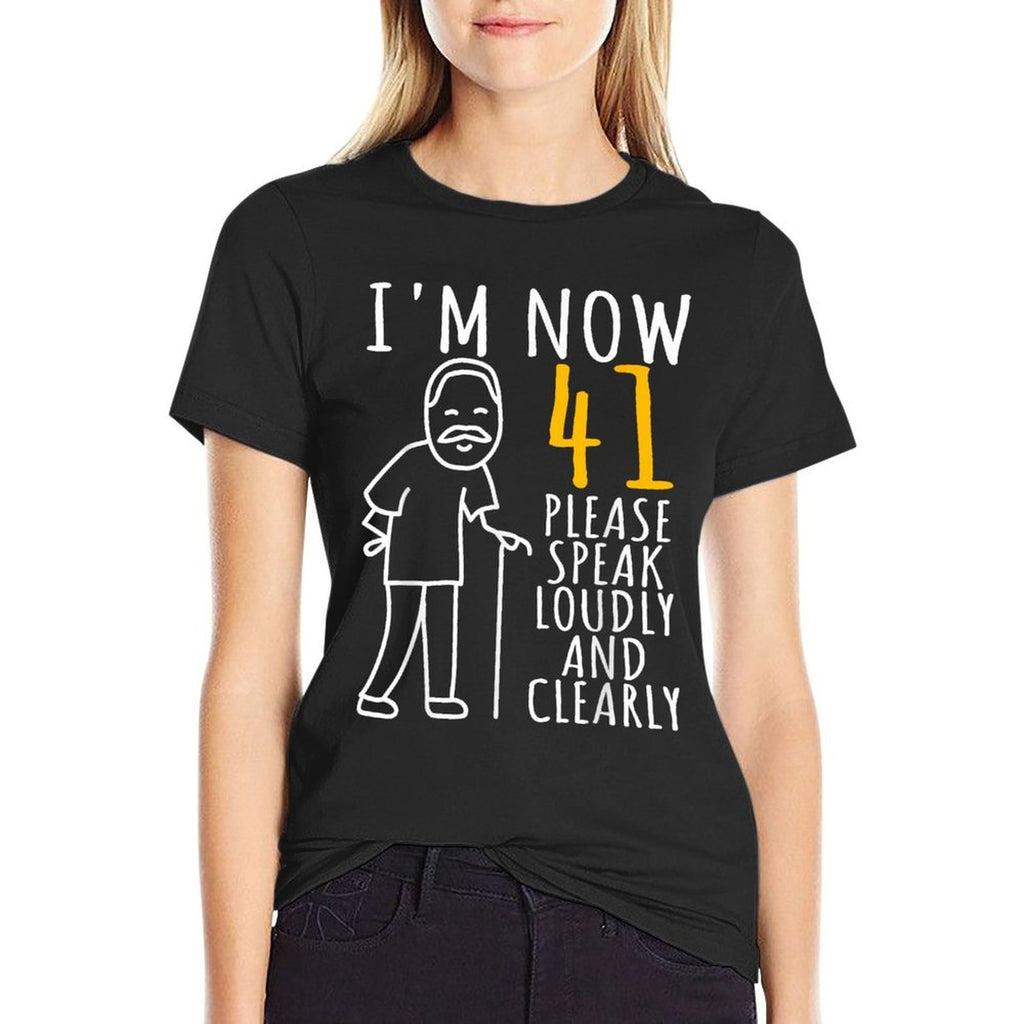 41st Birthday For Him  I&#39;m Now 41 Years Old  Cool BDay  Lightweight T-Shirt