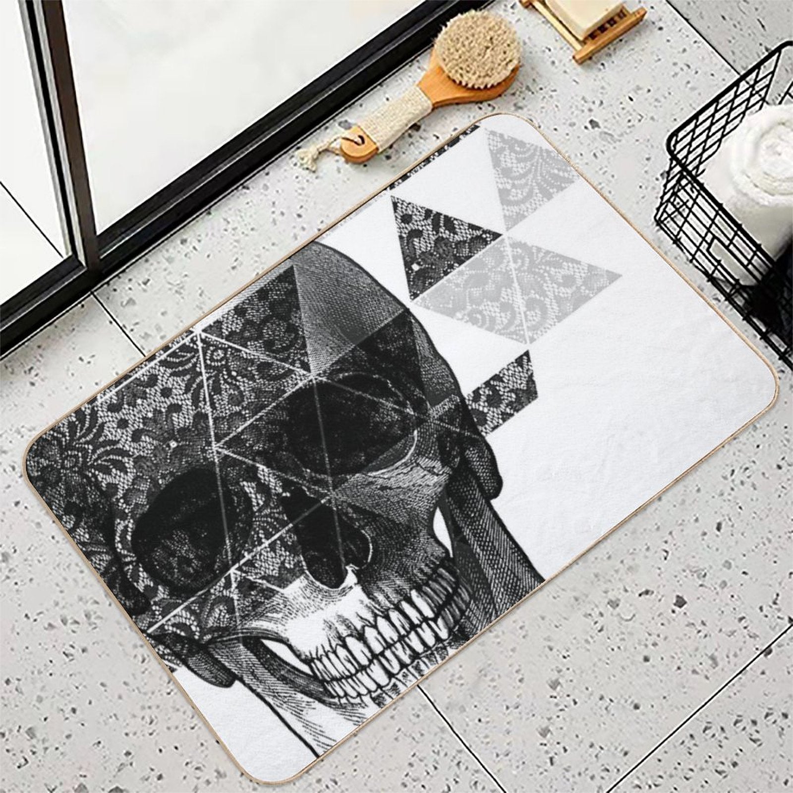 Dias De Los Geomuertos  Eco-Friendly Bath Mat