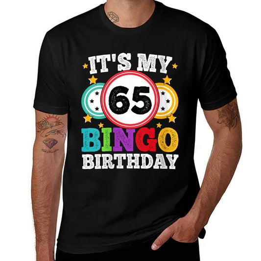 Womens Bingo 65th Birthday Its My 65 Bingo Birthday Men Women Funny  Classic T-Shirt