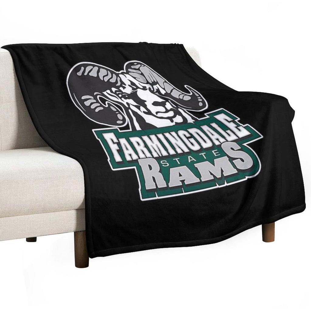 Farmingdale State College Wrinkle-free Throw Blanket
