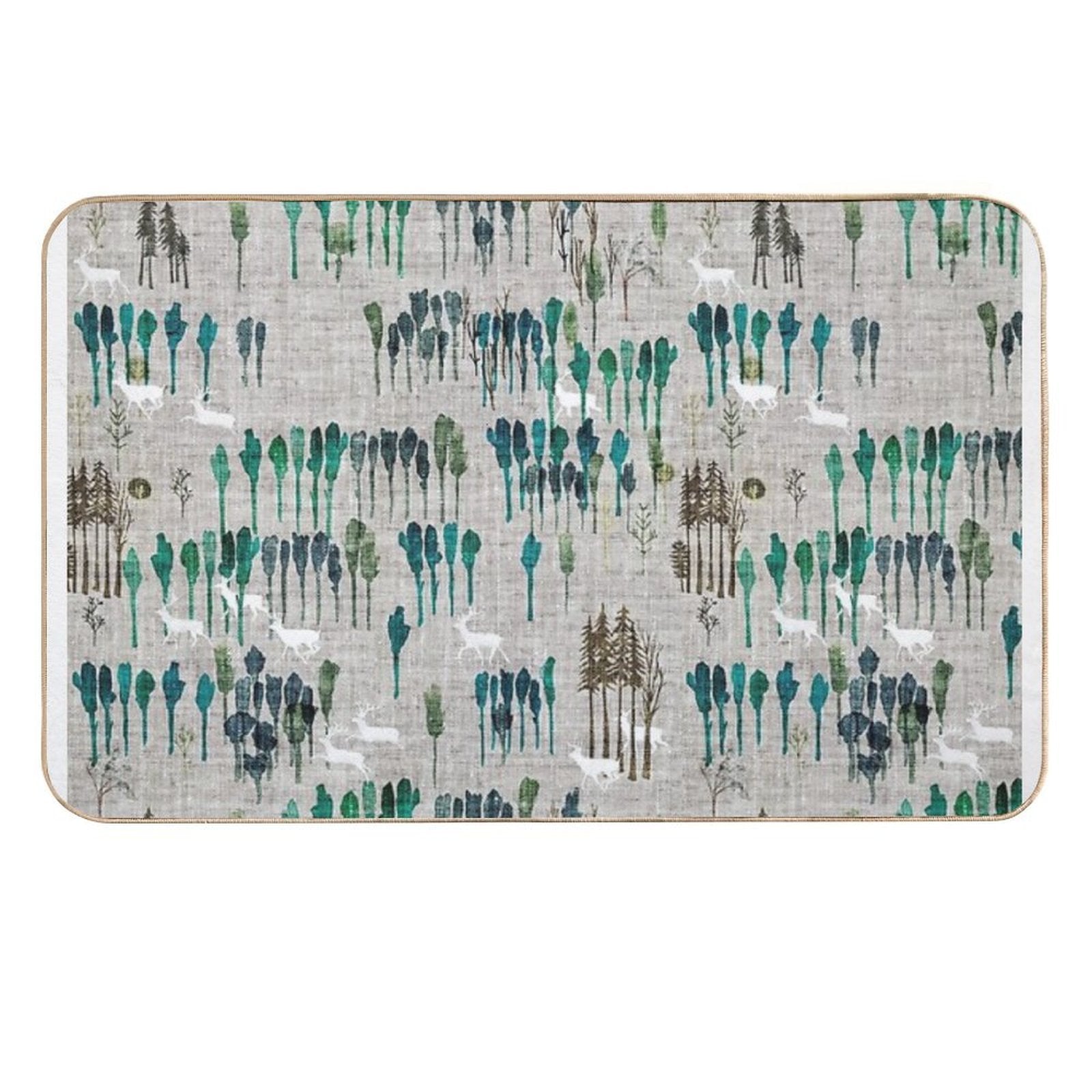 Deep Forest  Long-Lasting Bath Mat