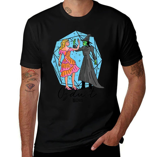 Wicked Glinda & Elphaba Ozdust  Wrinkle-resistant T-Shirt