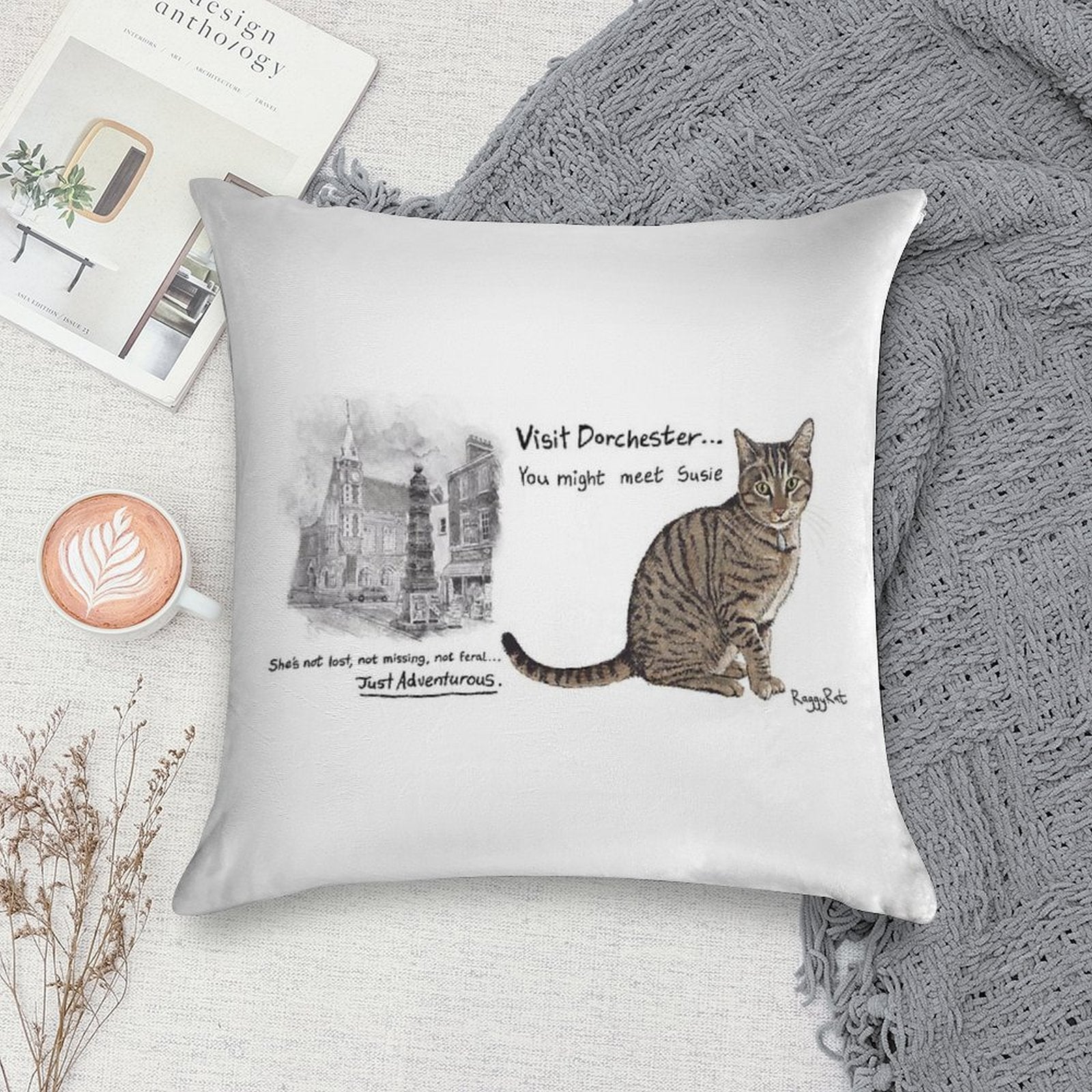 Dorchester Susie Soft Anti-Pilling Throw Pillow