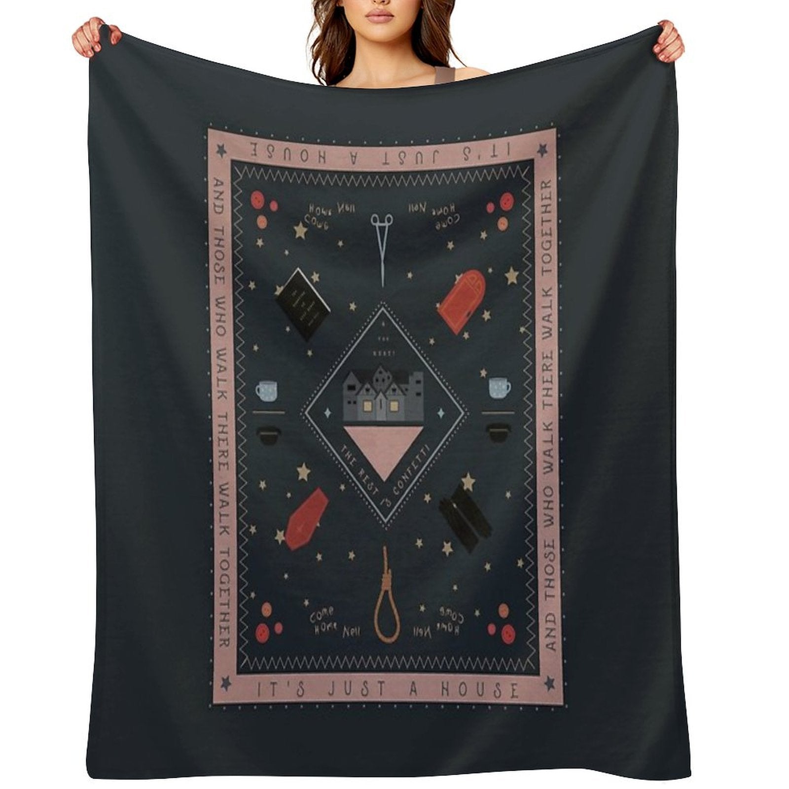 The Haunting of Hill House Machine-washable Throw Blanket
