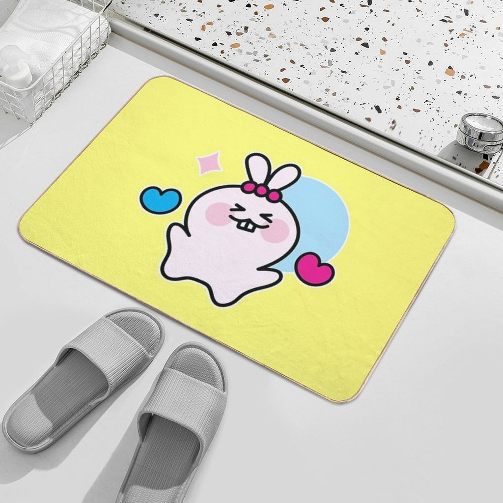 Nikko The Cute Bunny No.7 – 24 Emotions & Expressions  Dirt-Trapping Bath Mat