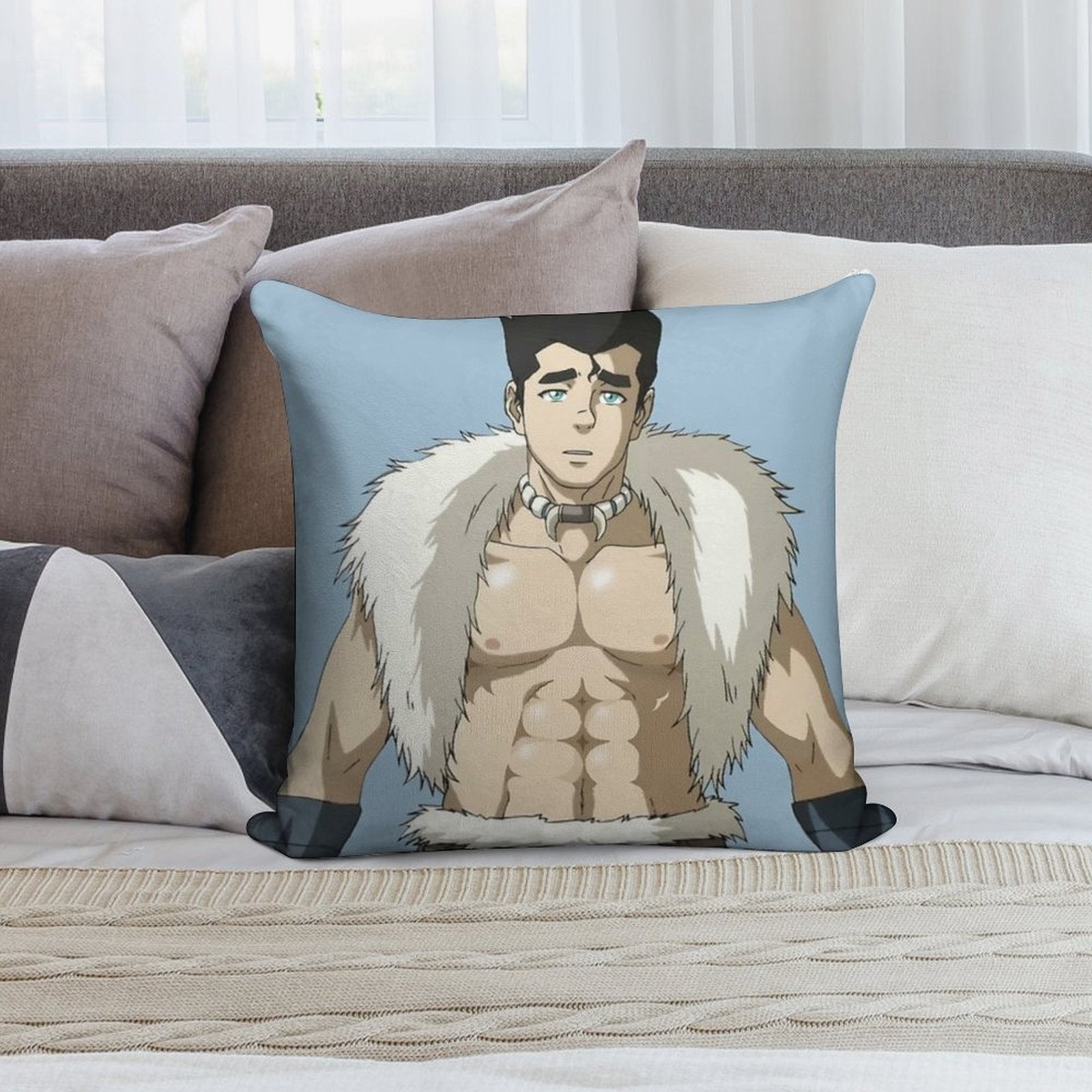 Bara Bolin Soft Skin-Friendly Throw Pillow