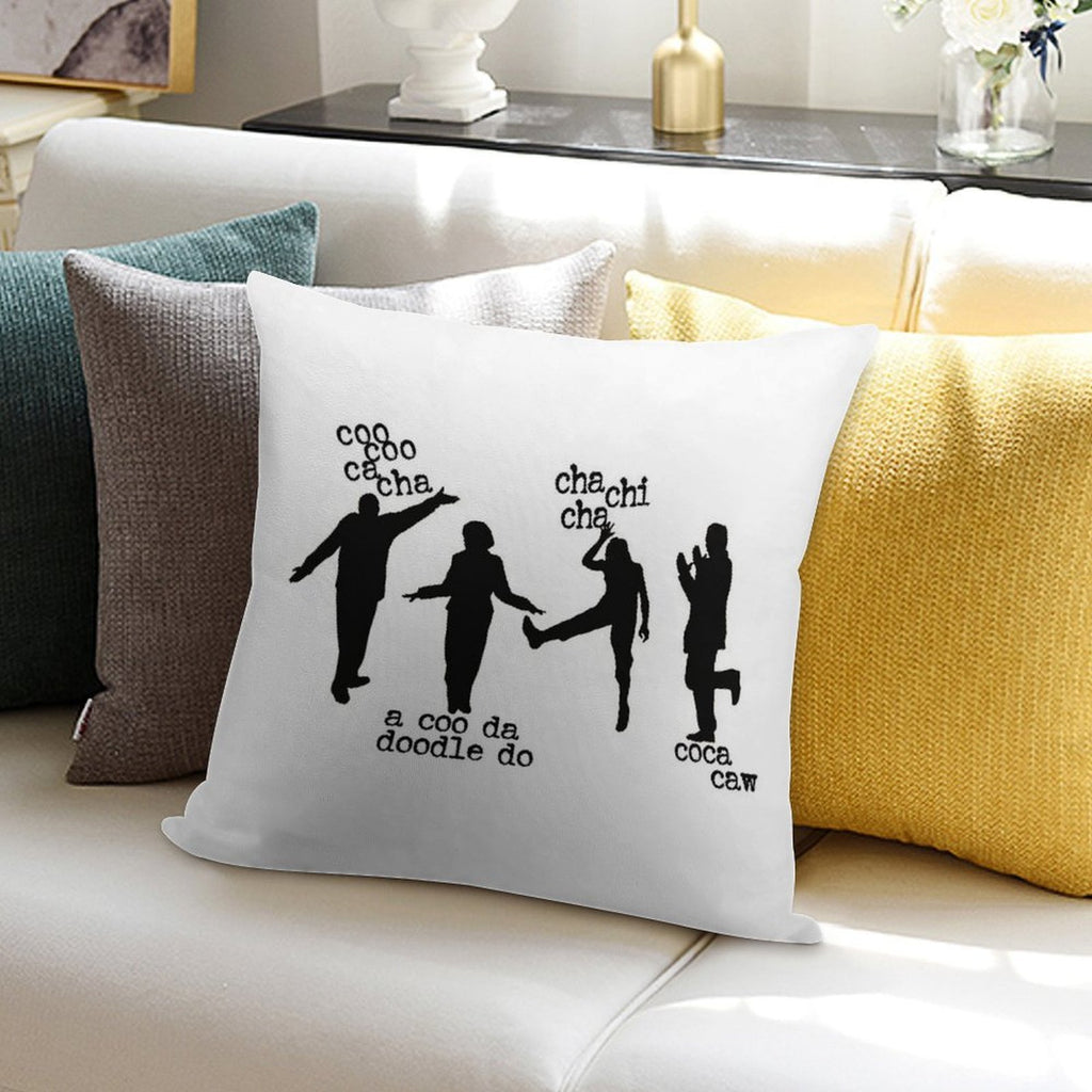 Arrested Development Bluth Family Chicken Dance Soft Hidden Zipper Throw Pillow