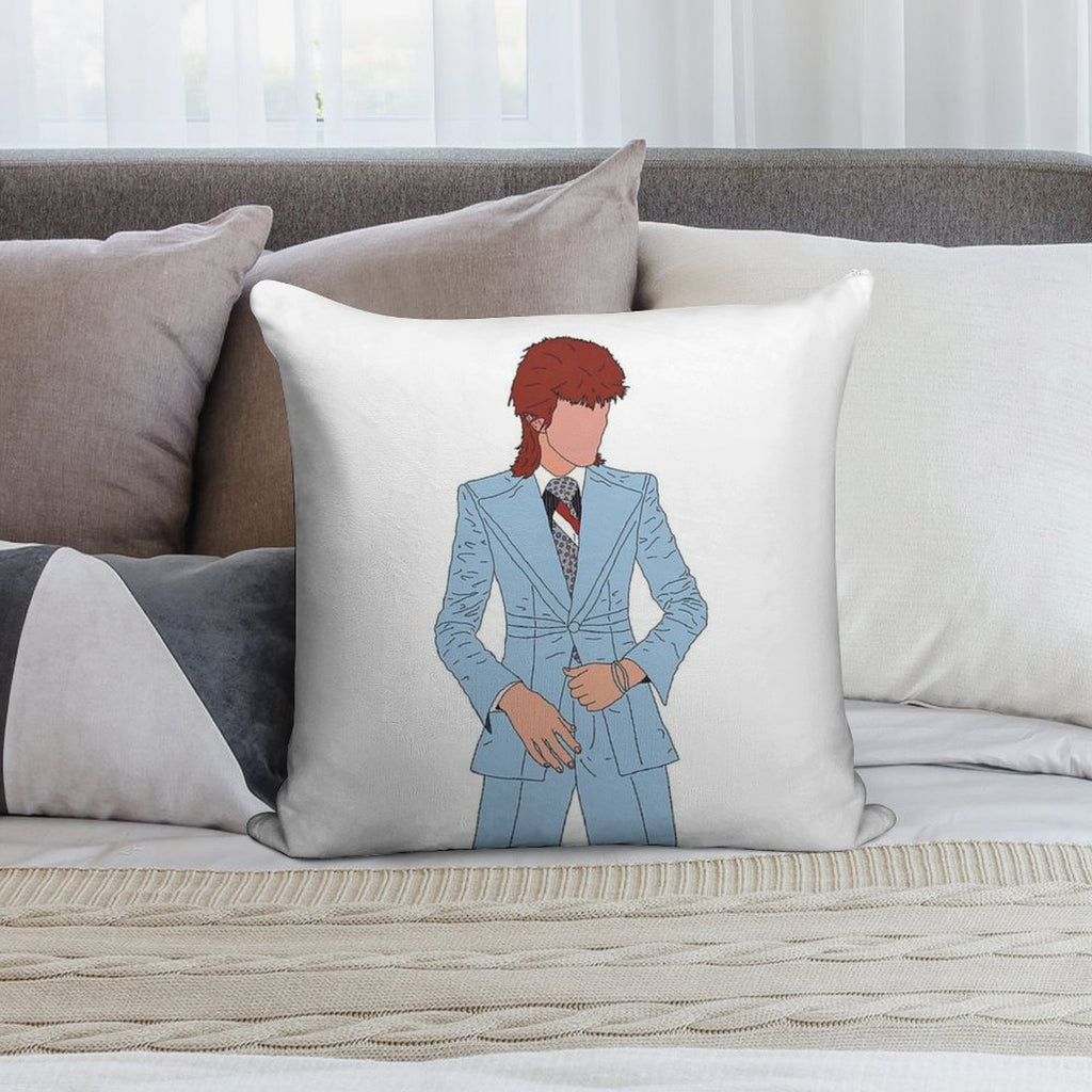 Bowie Soft Anti-Pilling Throw Pillow