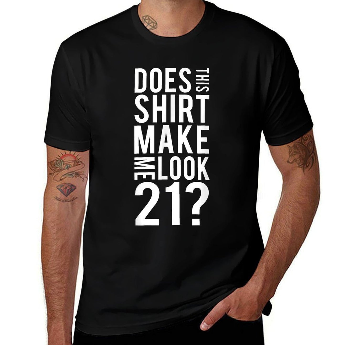 21 Years Old Funny 21st Birthday Party T Gift  Affordable Price T-Shirt