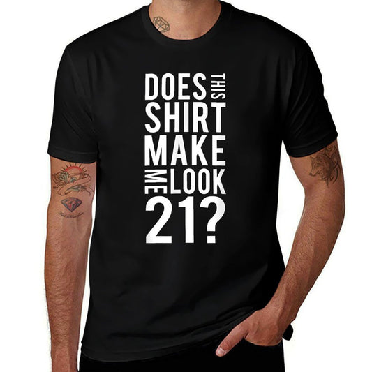 21 Years Old Funny 21st Birthday Party T Gift  Affordable Price T-Shirt