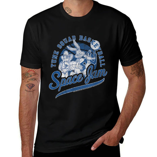 Space Jam Classic Tune Squad Basketball Collegiate  Versatile T-Shirt
