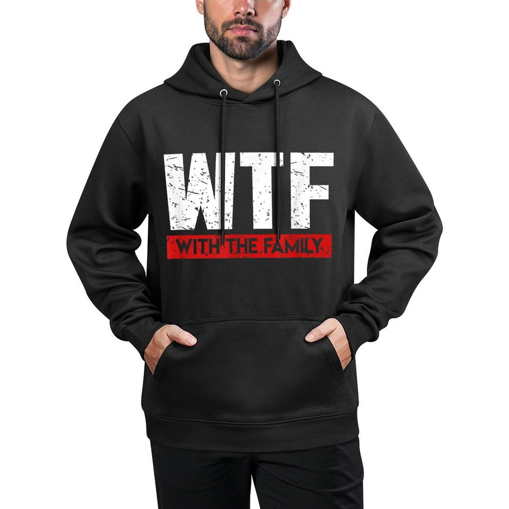 WTF With The Family On Vacation Funny Gag Gift All-Day Comfort Hoodie