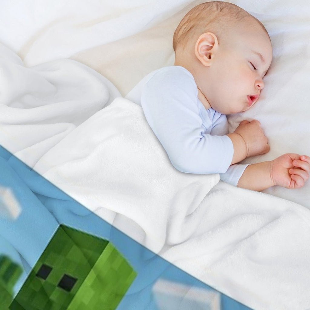 Chicken Jockey Minecraft Quick-dry Throw Blanket