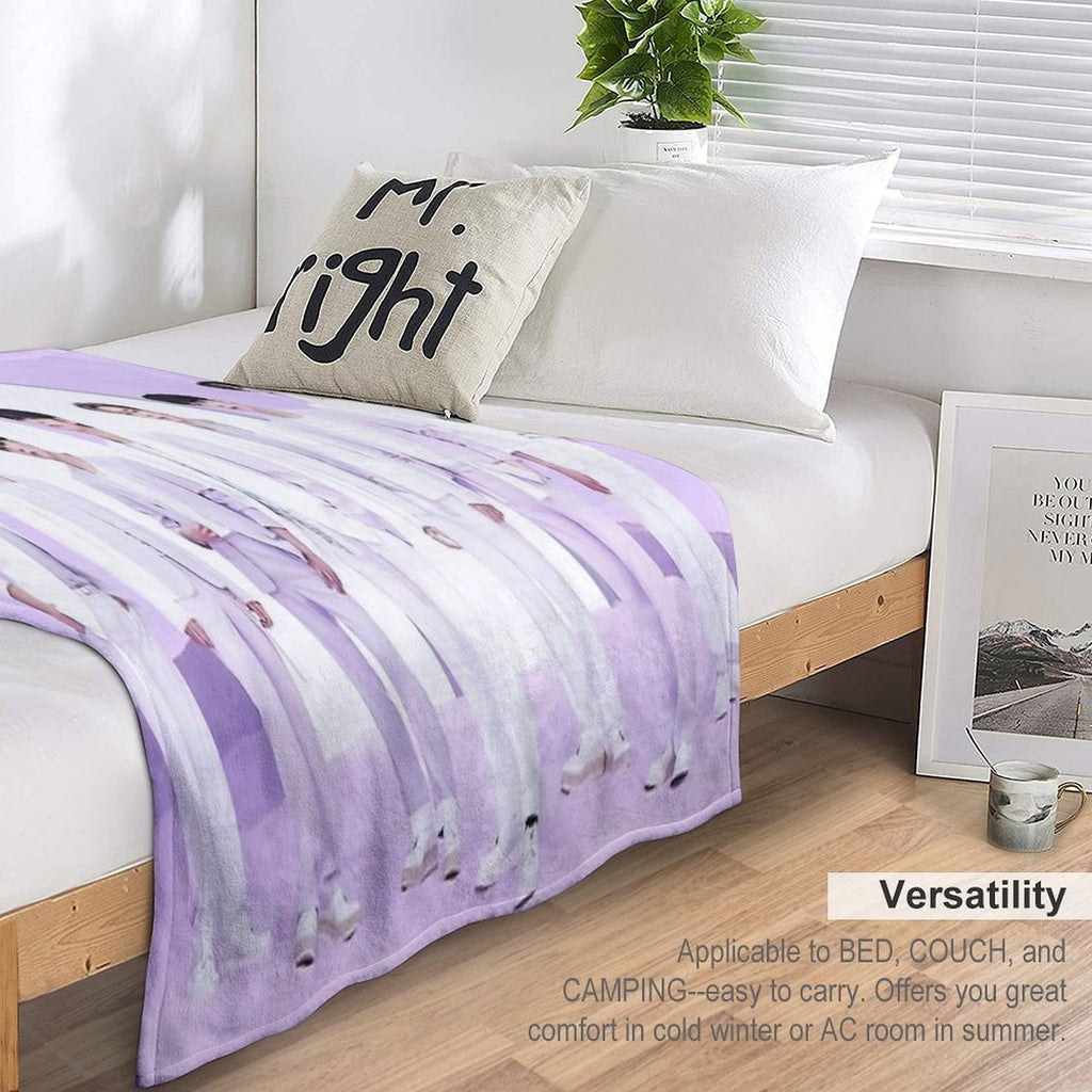 BTS THe Best All Members Anti-pilling Throw Blanket